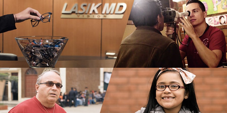How gifting your glasses can help strangers halfway across the globe