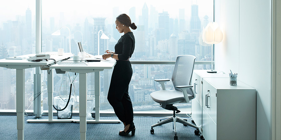 Office ergonomics and healthy vision