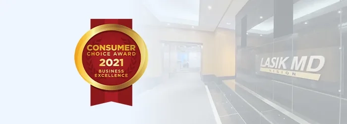 LASIK MD - Consumer Choice Award winner in Canada, every year since 2008
