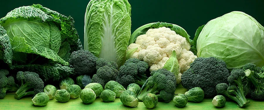 Leafy green vegetables